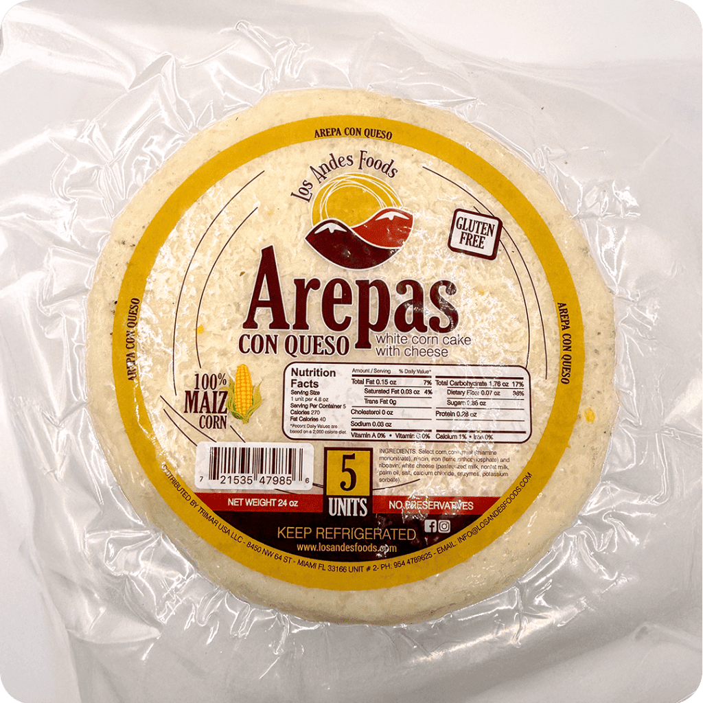 Arepas & Corncakes – Los Andes Foods
