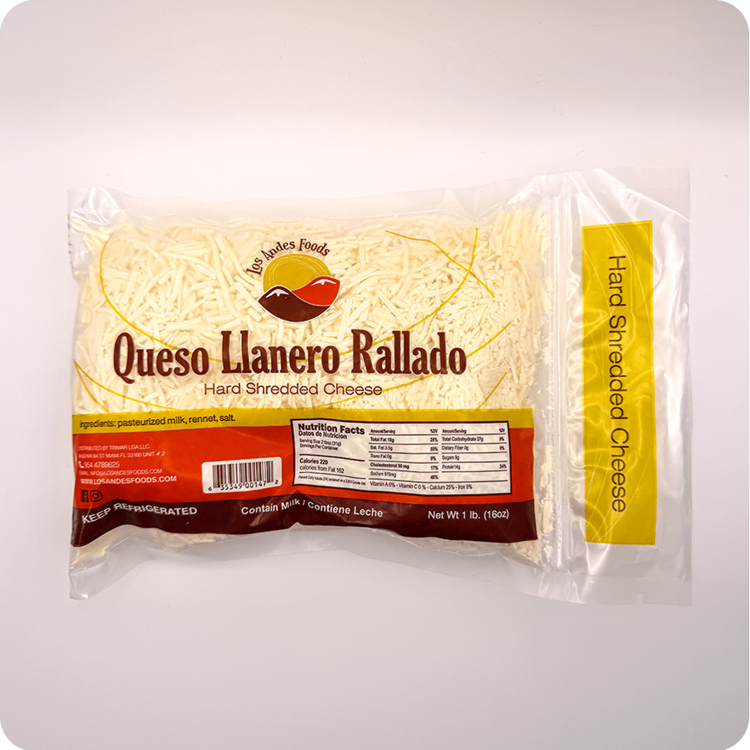 Shreded Llanero Cheese (1 lb / 16 oz)